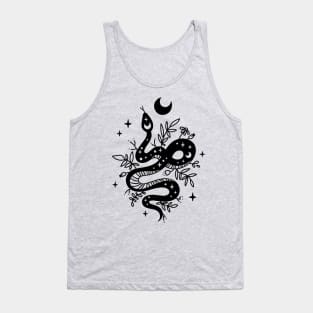 Floral Snake Tank Top